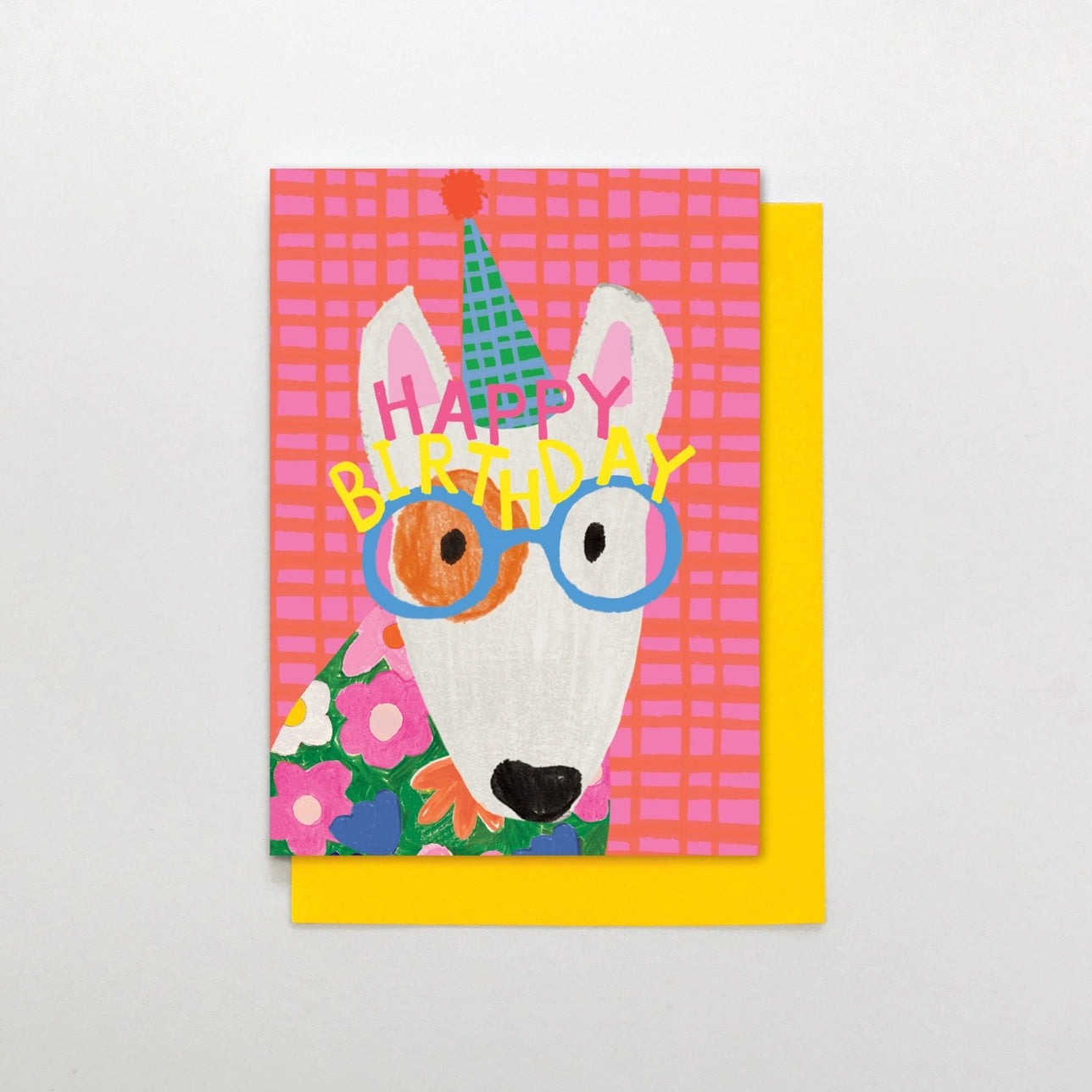 Dogs in Glasses Card