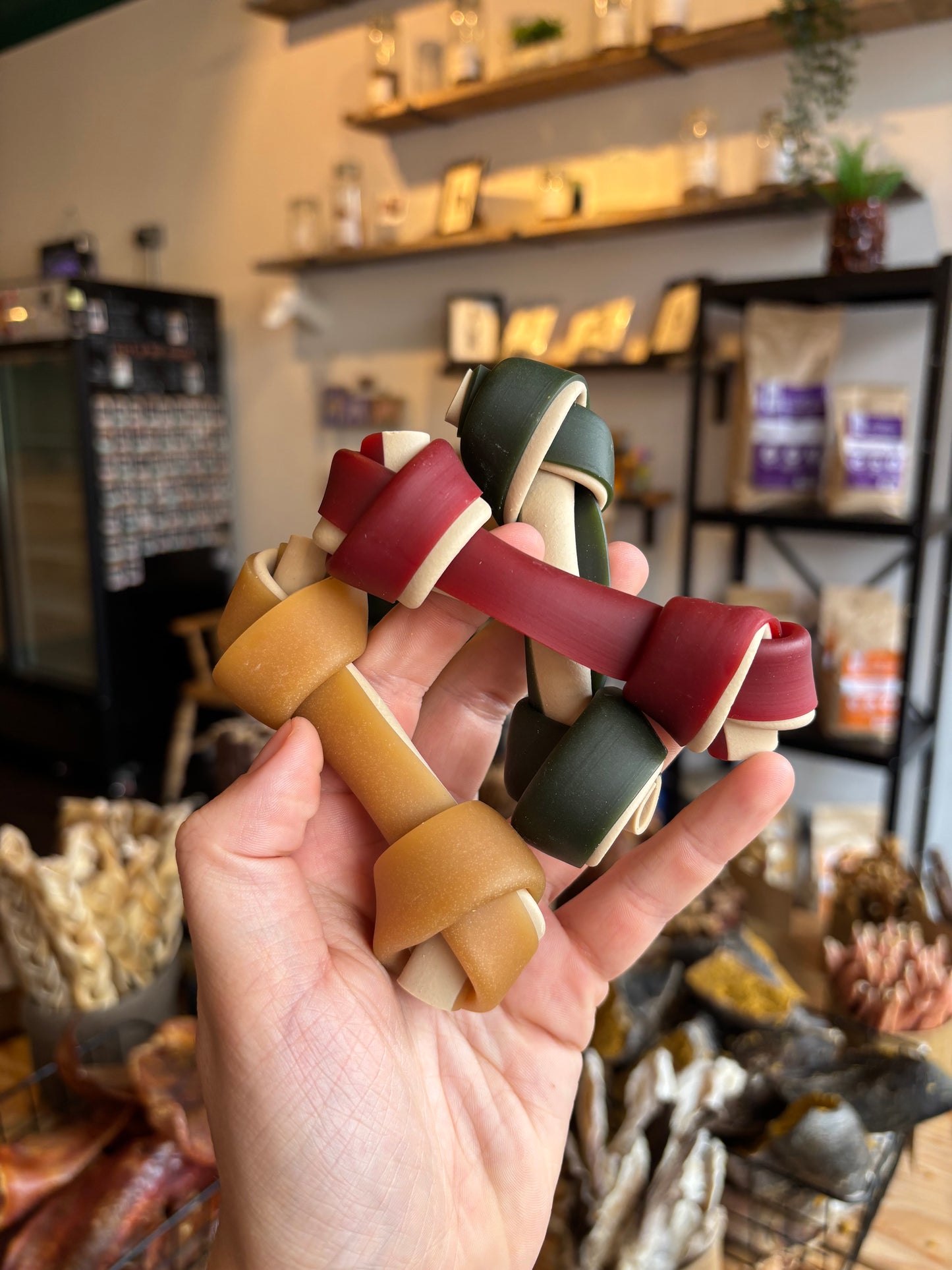 Veg knot bones