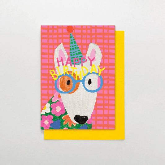 Dogs in Glasses Card