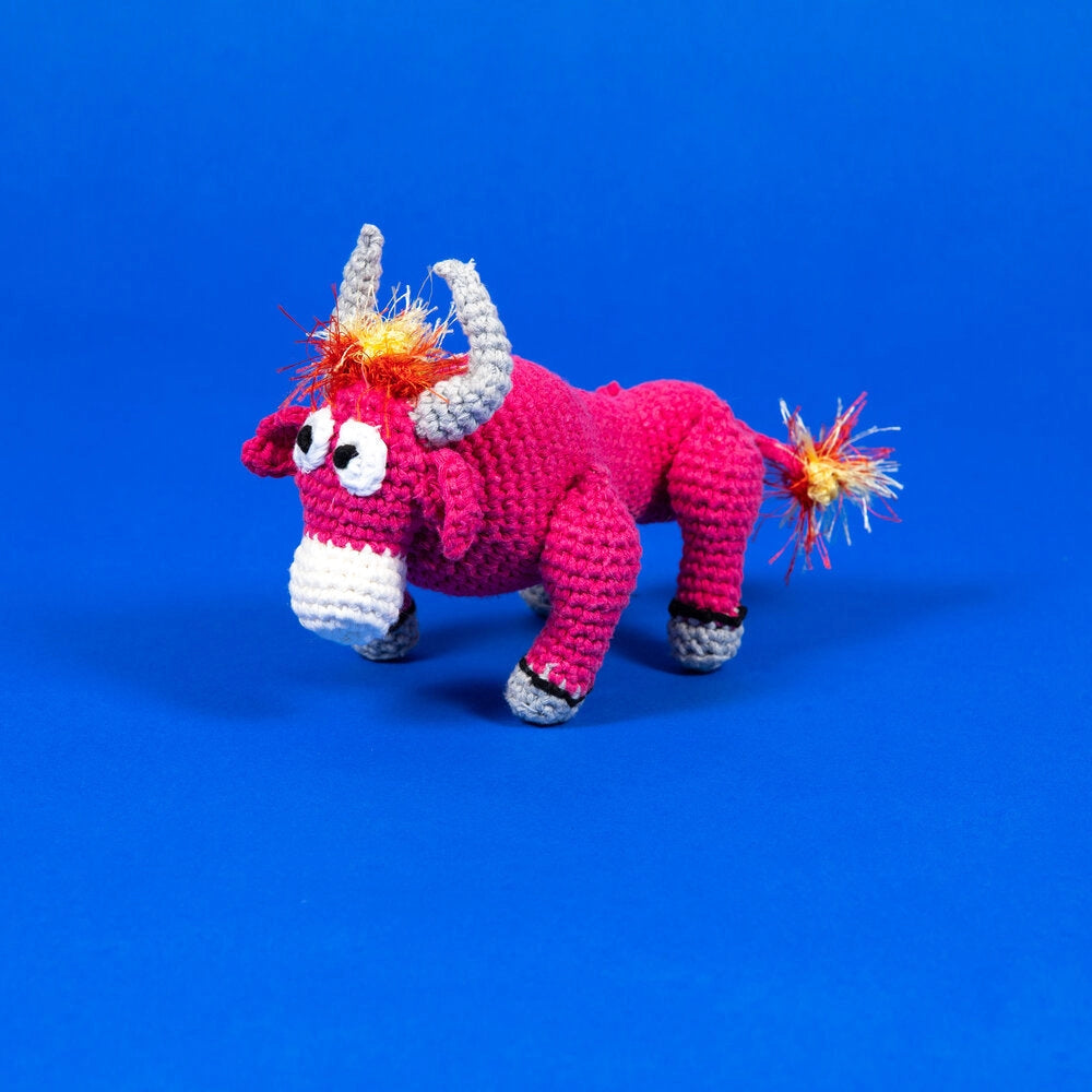 Cotton Crochet Bull Dog