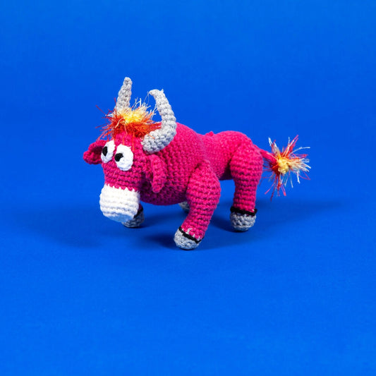 Cotton Crochet Bull Dog