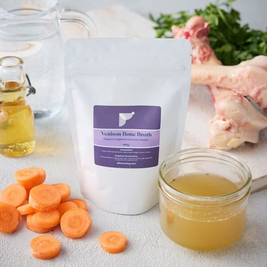 Different Dog Venison Bone Broth