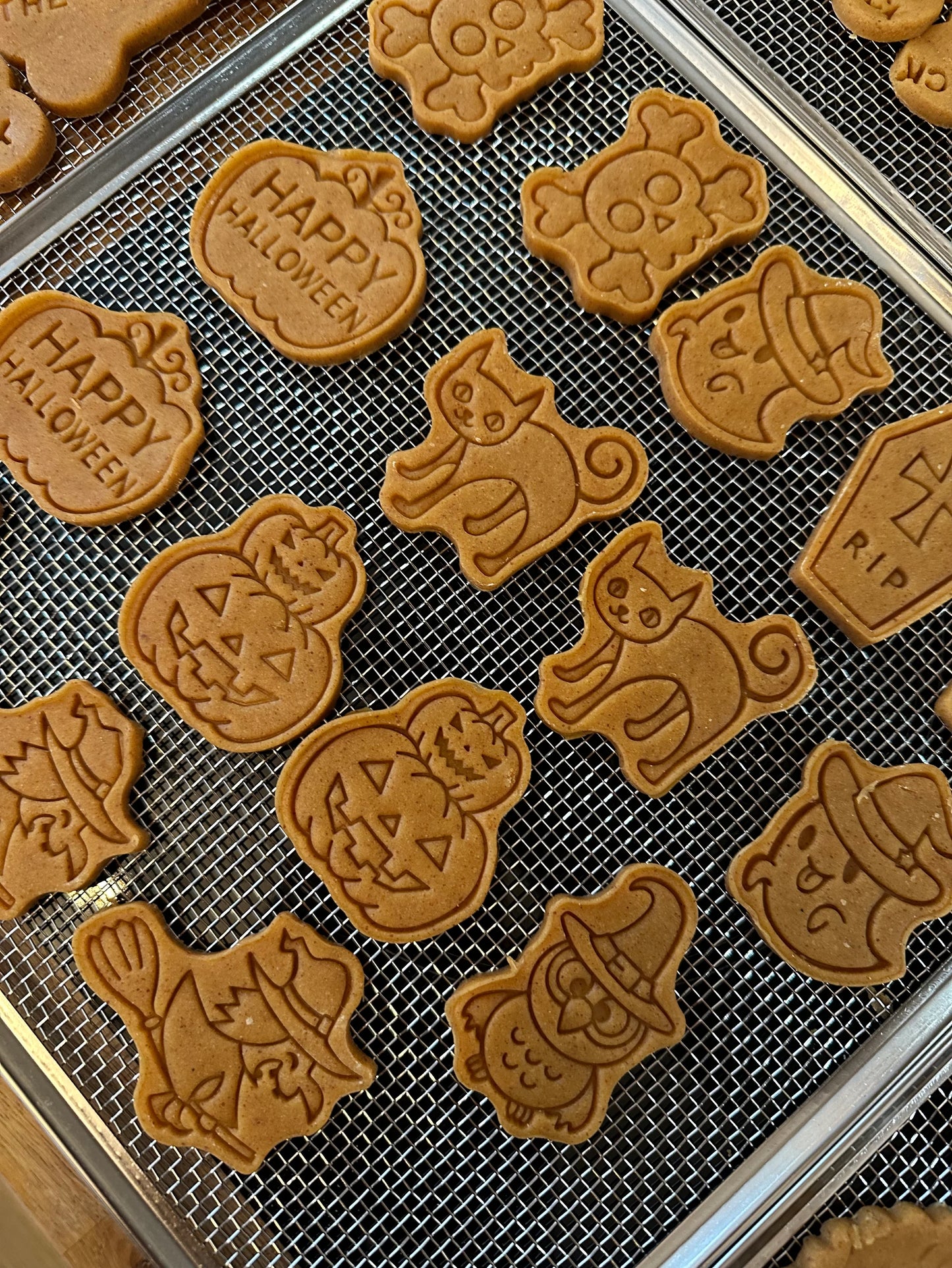 Halloween Peanut Butter Biscuit
