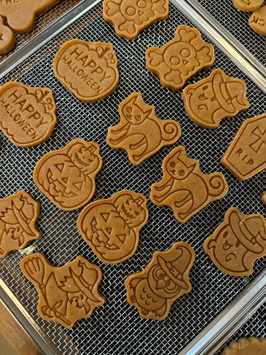 Halloween Peanut Butter Biscuit