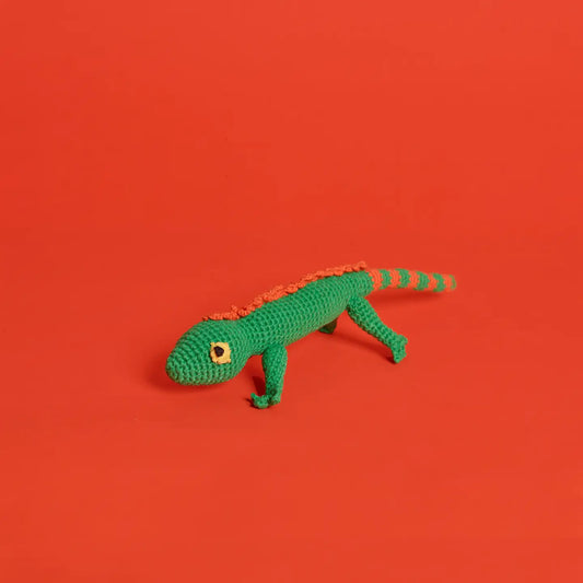 Cotton Crochet Lizard