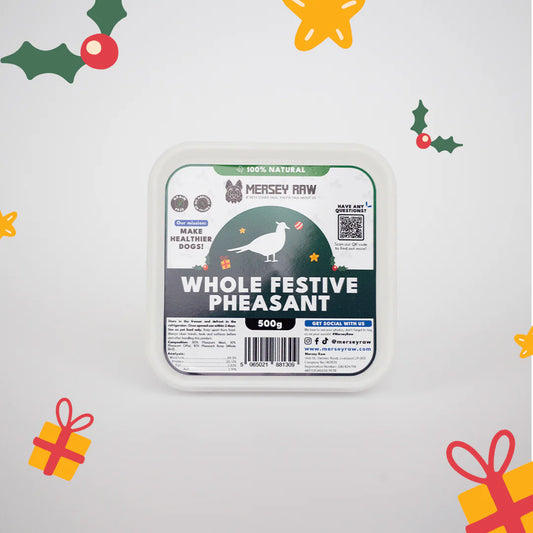 Mersey Raw Whole Pheasant 500g